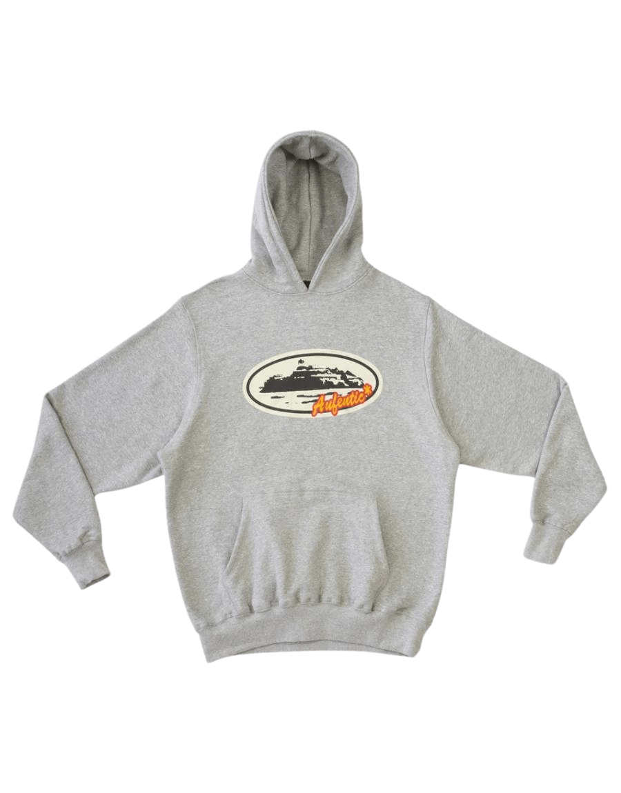 Corteiz Aufentic Hoodie Grey Corteiz Aufentic Hoodie Grey