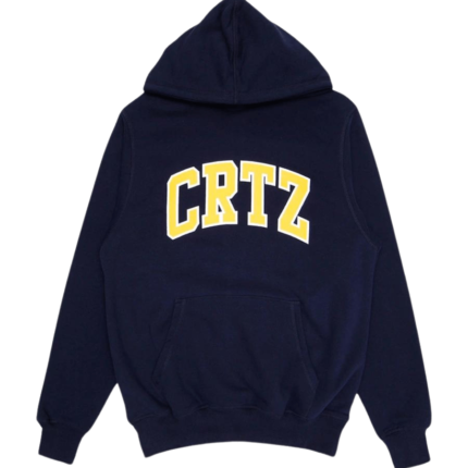 Corteiz Crtz Dropout Hoodie Navy