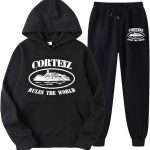 Corteiz Tracksuit Black