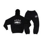 Corteiz Tracksuit Black 4-star