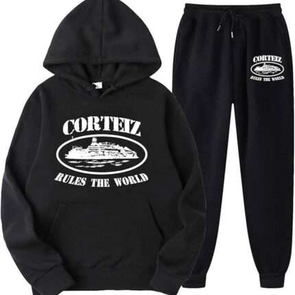 Corteiz Tracksuit Black