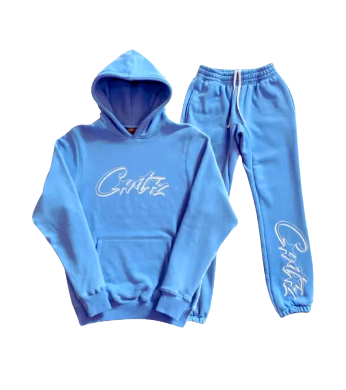 Corteiz blue tracksuit Corteiz blue tracksuit
