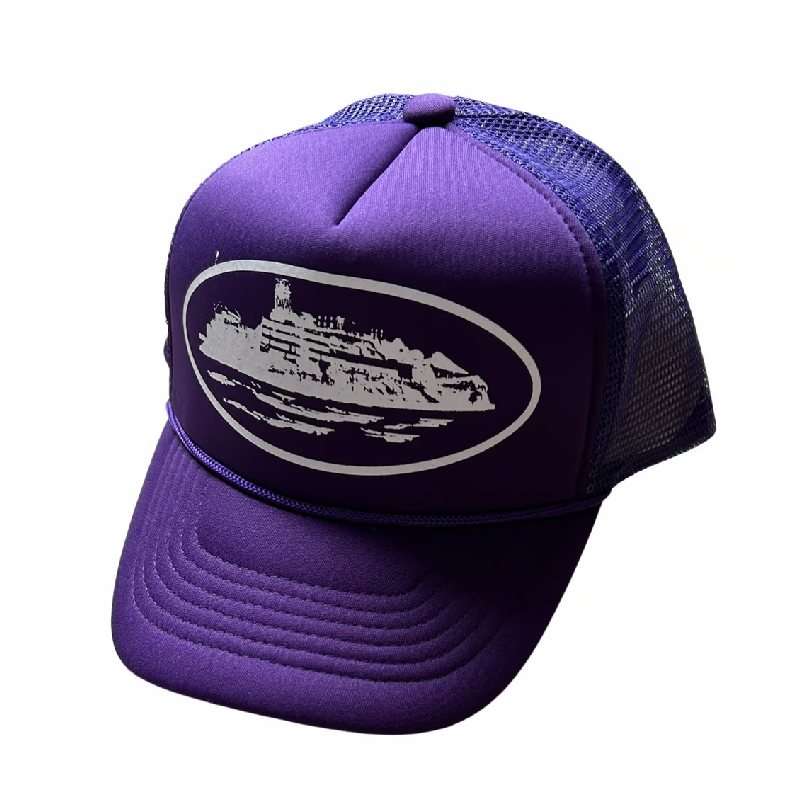 corteiz-alcatraz-trucker-hat-purple Corteiz Alcatraz Trucker Hat Purple