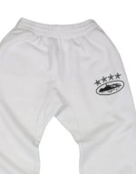 Corteiz 4Starz Alcatraz Sweatpants White