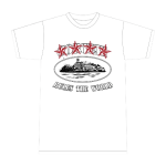 corteiz 4starz alcatraz t shirt white