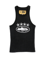 Corteiz 4Starz Alcatraz Womens Tank Top Black
