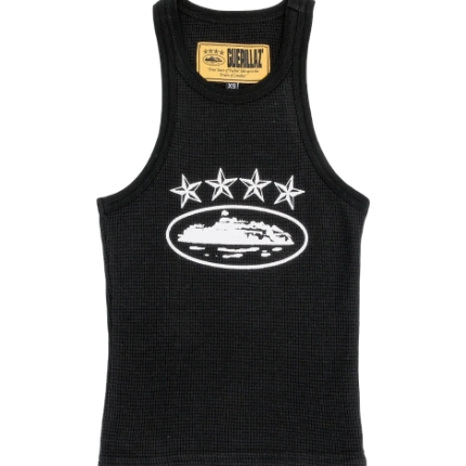 Corteiz 4Starz Motion Womens Tank Top Black