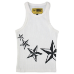 Corteiz 4Starz Motion Womens Tank Top White