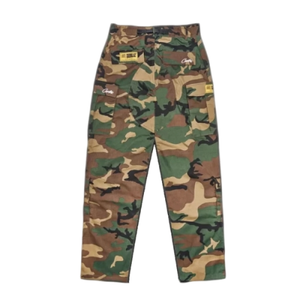 Corteiz Alcatraz Cargos Woodland Camo