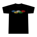 Corteiz Alcatraz Olympic T-shirt Black