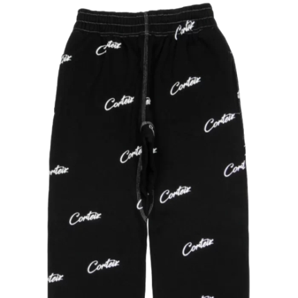 Corteiz All Over Print Joggers Black