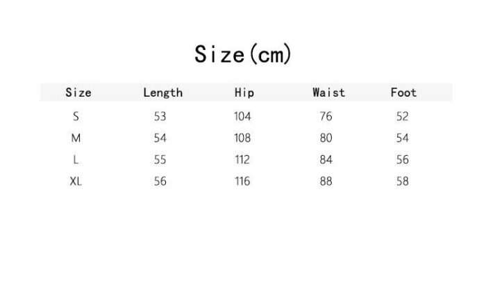 corteiz cargo size chart