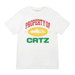 corteiz carni t shirt white