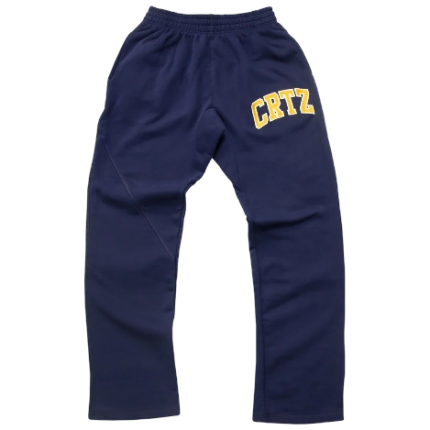 Corteiz Crtz Dropout Joggers Navy