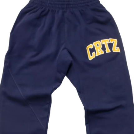 Corteiz Crtz Dropout Joggers Navy