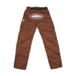 Corteiz Guerillaz Cargo Pants-Brown