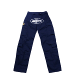 Corteiz Guerillaz Cargo Pants Navy