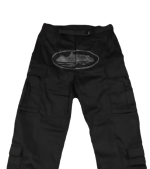 Corteiz Guerillaz Cargos Triple Black
