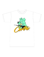corteiz k9 t shirt white