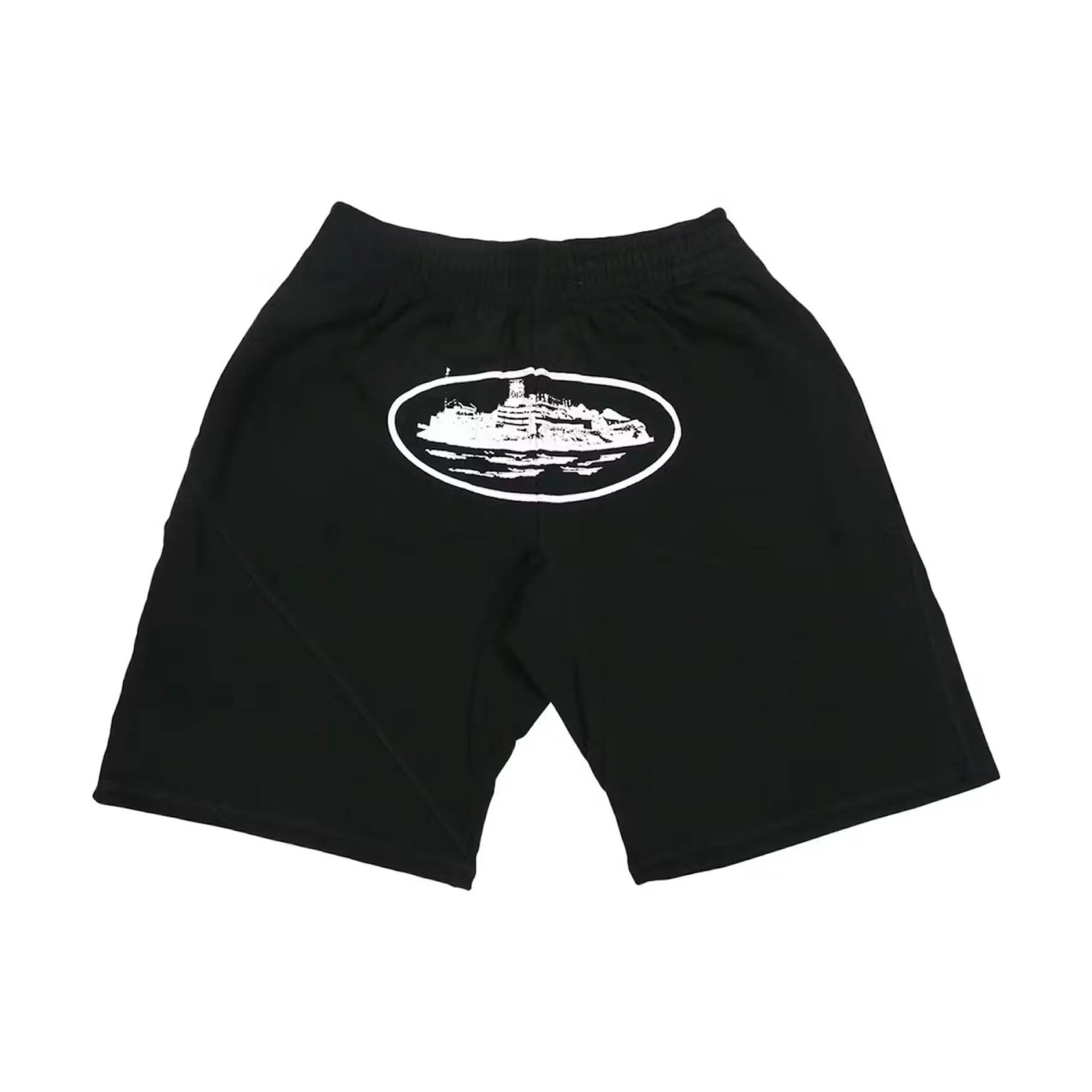 Corteiz Nylon Litework Shorts Black Corteiz Nylon Litework Shorts Black