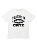 corteiz og property of crtz t shirt white