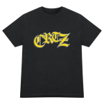 corteiz old english t shirt black