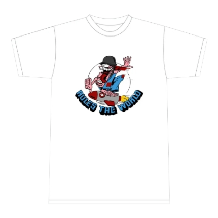 corteiz rocketman t shirt white