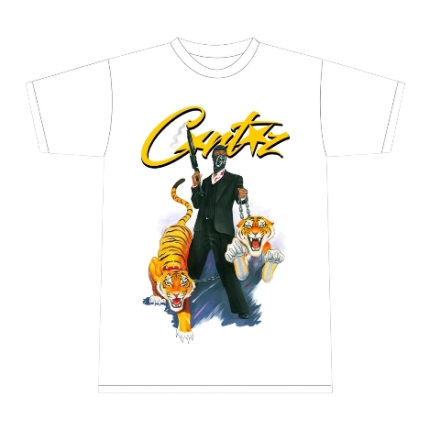 corteiz scareface t shirt white