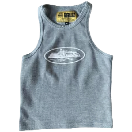 Corteiz Grey Tank Top