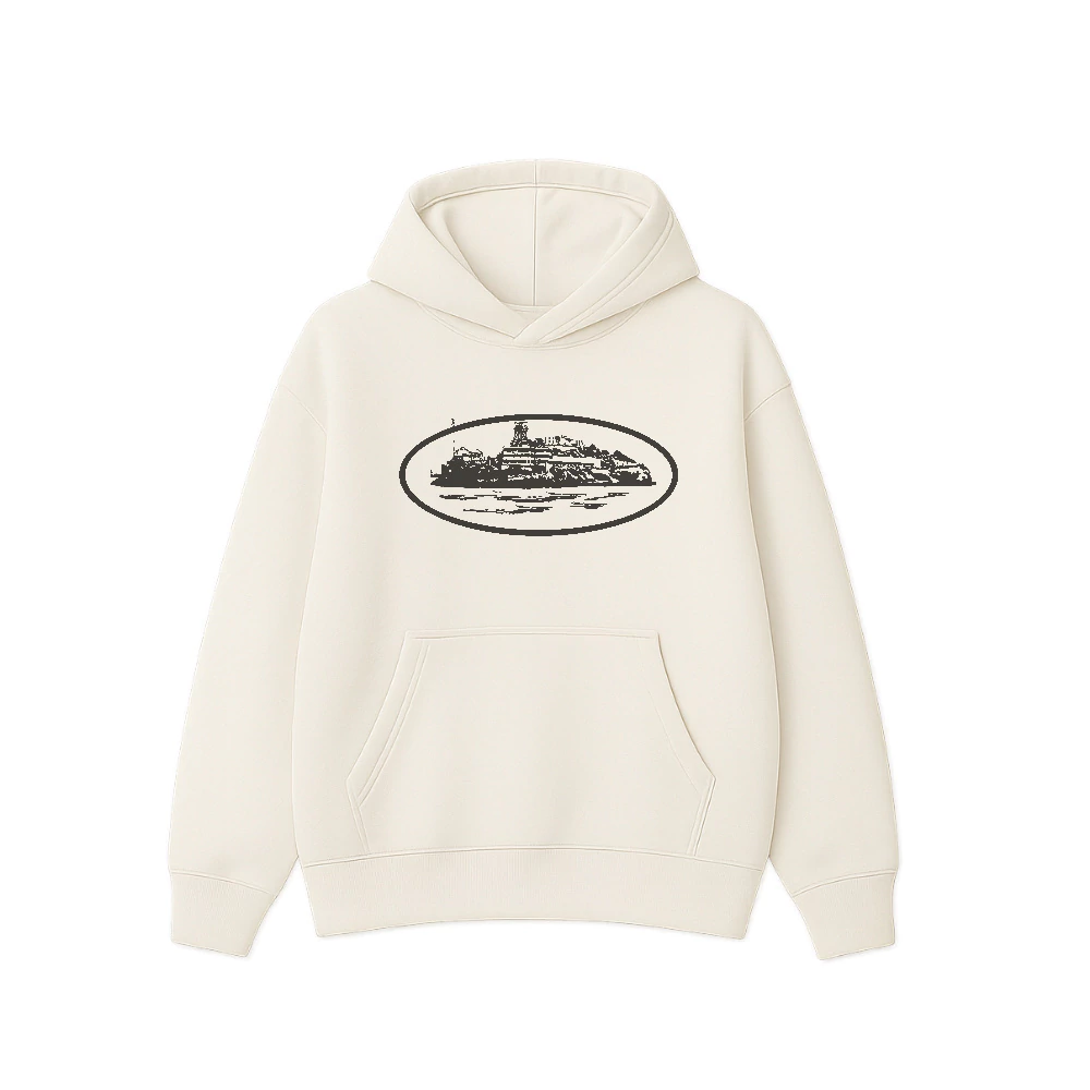 Corteiz Superior Hoodie Beige Corteiz Superior Hoodie Beige
