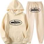 Corteiz Shotta Tracksuit Beige
