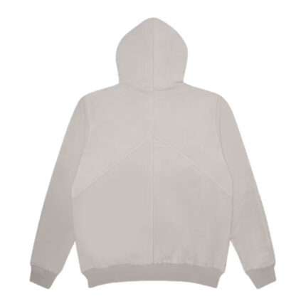 Corteiz Superior V2 Zip Up Hoodie in Stone Grey 2
