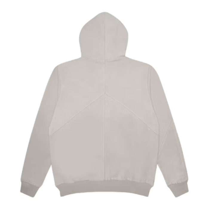 Corteiz Superior V2 Zip Up Hoodie in Stone Grey 2