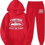 Alcatraz Corteiz Tracksuit Red