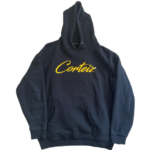 Corteiz Hoodie Black And Yellow