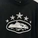 Corteiz 5 Starz Alcatraz Hoodie Black