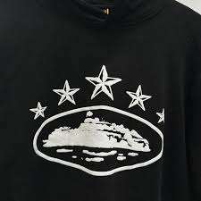 Corteiz 5 Starz Alcatraz Hoodie Black