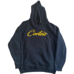 Corteiz Hoodie Black And Yellow