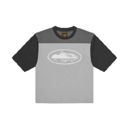 corteiz alcatraz heavyweight varsity jersey grey