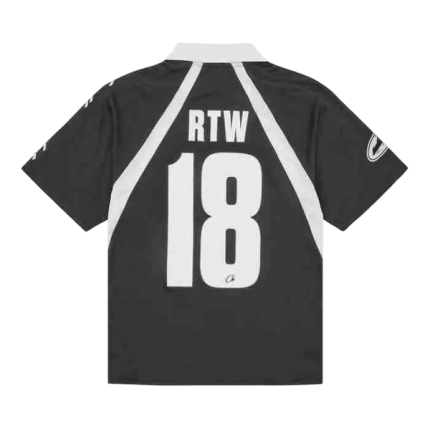 corteiz allstarz football jersey black back
