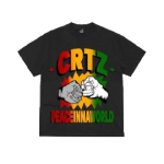 peaceinnaworld tee new black