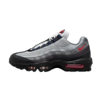 Nike Air Max 95 Corteiz Track Red Smoke Grey side look