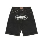 Corteiz Alcatraz Denim Shorts