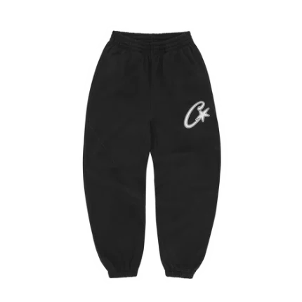 corteiz cargos Satin C Star applique bottoms