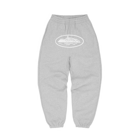 corteiz cargos alcatraz sweatpant heather grey corteiz cargos alcatraz sweatpant heather grey