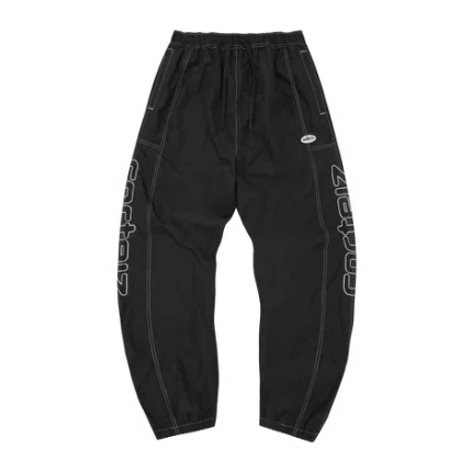 corteiz cargos boiler pant black