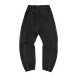 corteiz cargos boiler pant black