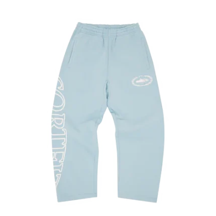 corteiz cargos superion royale pant baby blue