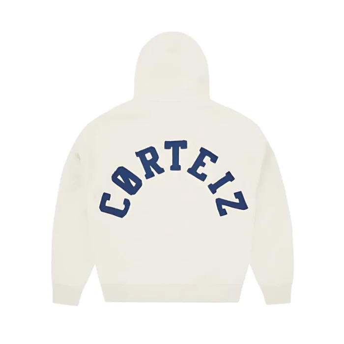 corteiz colly arch zip hoodie light heather gray