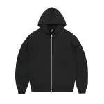 corteiz island mixed panel zip hoodie